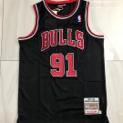 Bulls 91 AU Embroidery 97-98 Black XS-XXL
