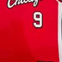 Bulls No. 9 Red jersey