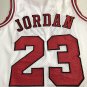 Bulls No. 23 AU Embroidered White 97-98 Championship XS-XXL