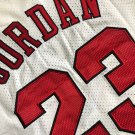 Bulls No. 23 AU Embroidery 97-98 White XS-XXL