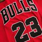 Bulls No. 23 AU Embroidery Red 97-98 Championship
