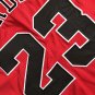 Bulls No. 23 AU Embroidery Red 97-98 Championship