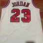 Bulls No. 23 beige retro jersey