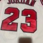 Bulls No. 23 beige retro jersey