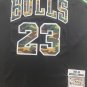 Bulls No. 23 Black Retro Jersey