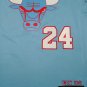 Bulls No. 24 light blue jersey