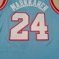 Bulls No. 24 light blue jersey