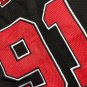 Bulls No. 91 AU Embroidered Black 97-98 Championship