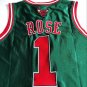 Bulls No.1 Green Embroidered Jersey XS-XXL