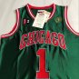 Bulls No.1 Green Embroidered Jersey XS-XXL