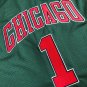 Bulls No.1 Rose 08-09 Chicago Green XS-XXL