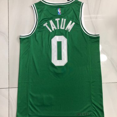 Celtics No. 0 Tatum 75th Anniversary Green XS-XXL