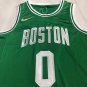 Celtics No. 0 Tatum 75th Anniversary Green XS-XXL