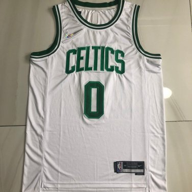 Celtics No. 0 White 75th Anniversary XS-XXL