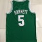 Celtics No. 5 Garnett 07-08 Embroidered Shirt S-XXL