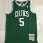 Celtics No. 5 Garnett 07-08 Embroidered Shirt S-XXL