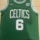 Celtics No. 6 Green  jersey