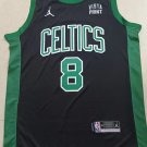 Celtics No. 8 Black Jordan jersey