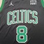 Celtics No. 8 Black Jordan jersey