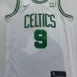 Celtics No. 9 White  jersey_CM_1
