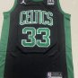 Celtics No. 33 black jersey