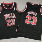 Children's Bulls 23 Mesh Black  Logo