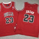 Children's Bulls 23 Mesh Red  Logo