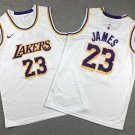 Children's clothing Lakers 23 white round neck