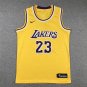 Children's clothing Lakers 23 yellow round neck