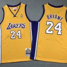 Children's clothing Lakers 24 yellow V-neck