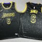 Children's Lakers 6 Black Serpentine Pattern