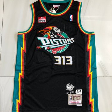 Eminem joint jersey Mitchell Ness Detroit Pistons Eminem Slim Shad