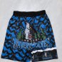 Forest Wolf Heat Transfer Color Blue Pocket Ball Pants