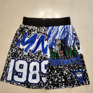 Forest Wolf Mitchell&Ness Black Pocket Ball Pants