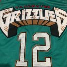 Grizzly No.12 green jersey embroidered XS-XXL