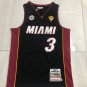 Heat No. 3 Wade Black Embroidered AU jersey XS-XXL