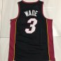 Heat No. 3 Wade Black Embroidered AU jersey XS-XXL