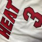 Heat No. 3 Wade White Embroidered AU jersey XS-XXL