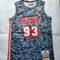 Heat No. 93 gray retro joint jersey