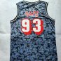 Heat No. 93 gray retro joint jersey