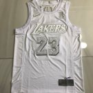 James No. 23 All White MVP jersey XS-XXL