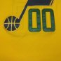 Jazz No. 00 yellow  jersey