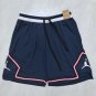 Jordan A-22 Blue, White, and Red Striped Ball Pants