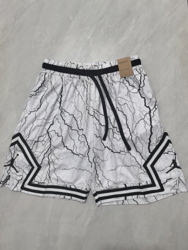 Jordan B-9 Lightning White Ball Pants