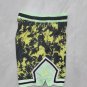 Jordan B-33 tie dye black fluorescent green ball pants