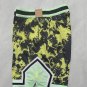 Jordan B-33 tie dye black fluorescent green ball pants