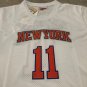 Knicks No.11 White Mesh Short Sleeve S-XXL