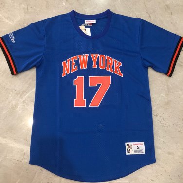 Knicks No.17 Blue Short Sleeve S-XXL