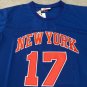 Knicks No.17 Blue Short Sleeve S-XXL