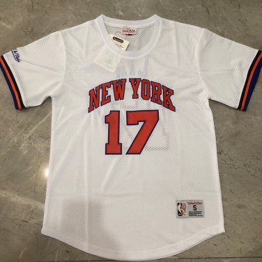 Knicks No.17 White Short Sleeve S-XXL